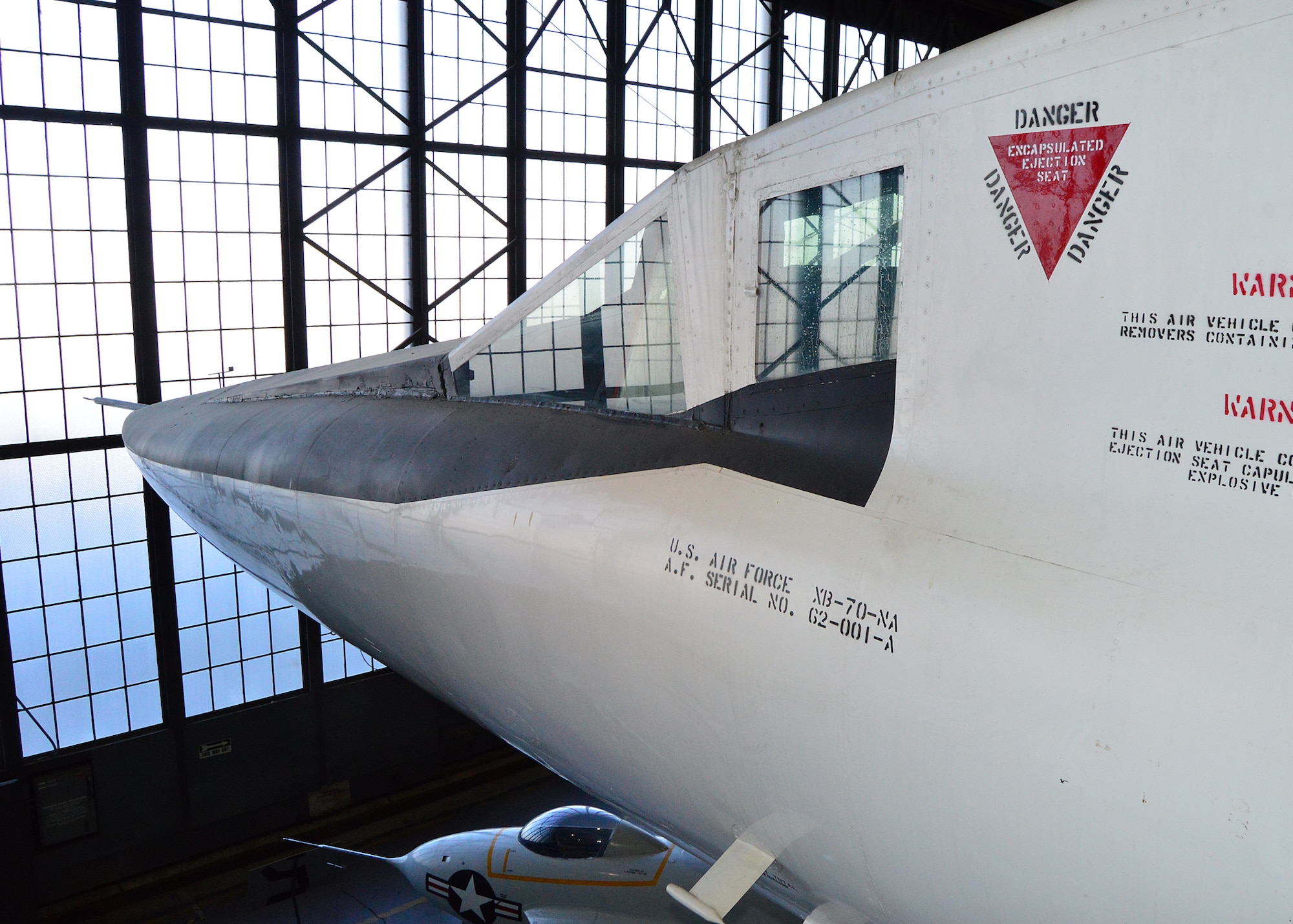 DAYTON, Ohio - North American XB-70 at the National Museum of the U.S. Air Force. (U.S. Air Force photo by Ken LaRock)