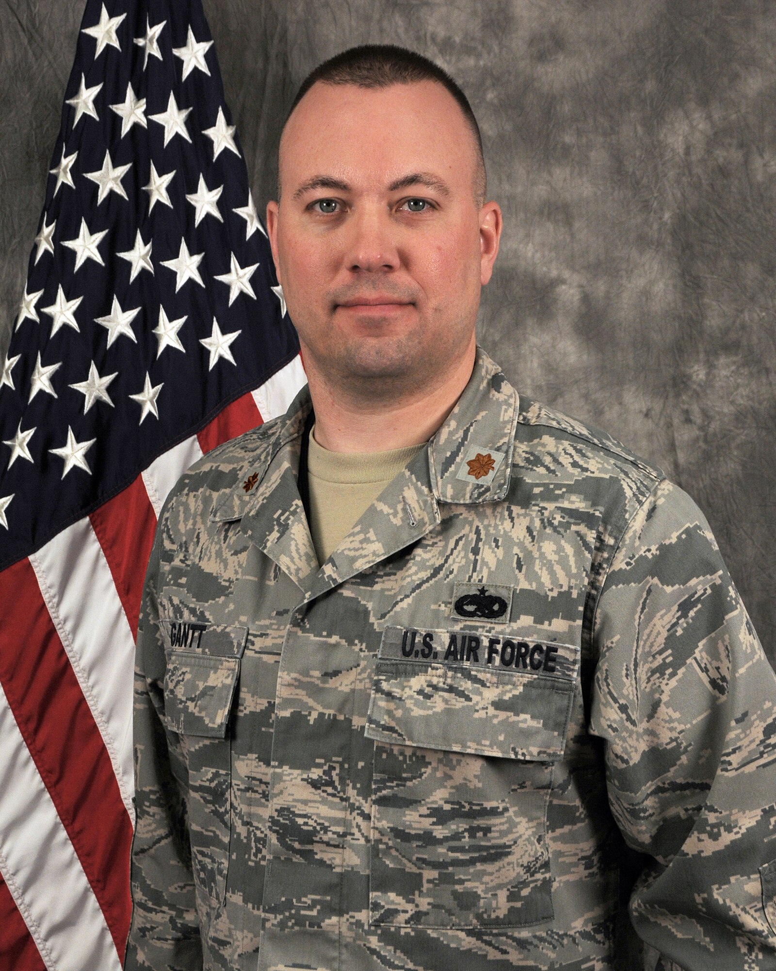Maj. Randolph Gantt, maintenance operations officer, was one of three 445th Airlift Wing members awarded the Air Force Reserve Command 2014 Lieutenant General Leo Marquez Award. 