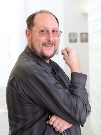 Christopher Marquard, 9th Force Support Squadron manpower and organization section chief, poses for a photo Jan. 30, 2015, at Beale Air Force Base, Calif. (U.S. Air Force photo by John Schwab/Released)