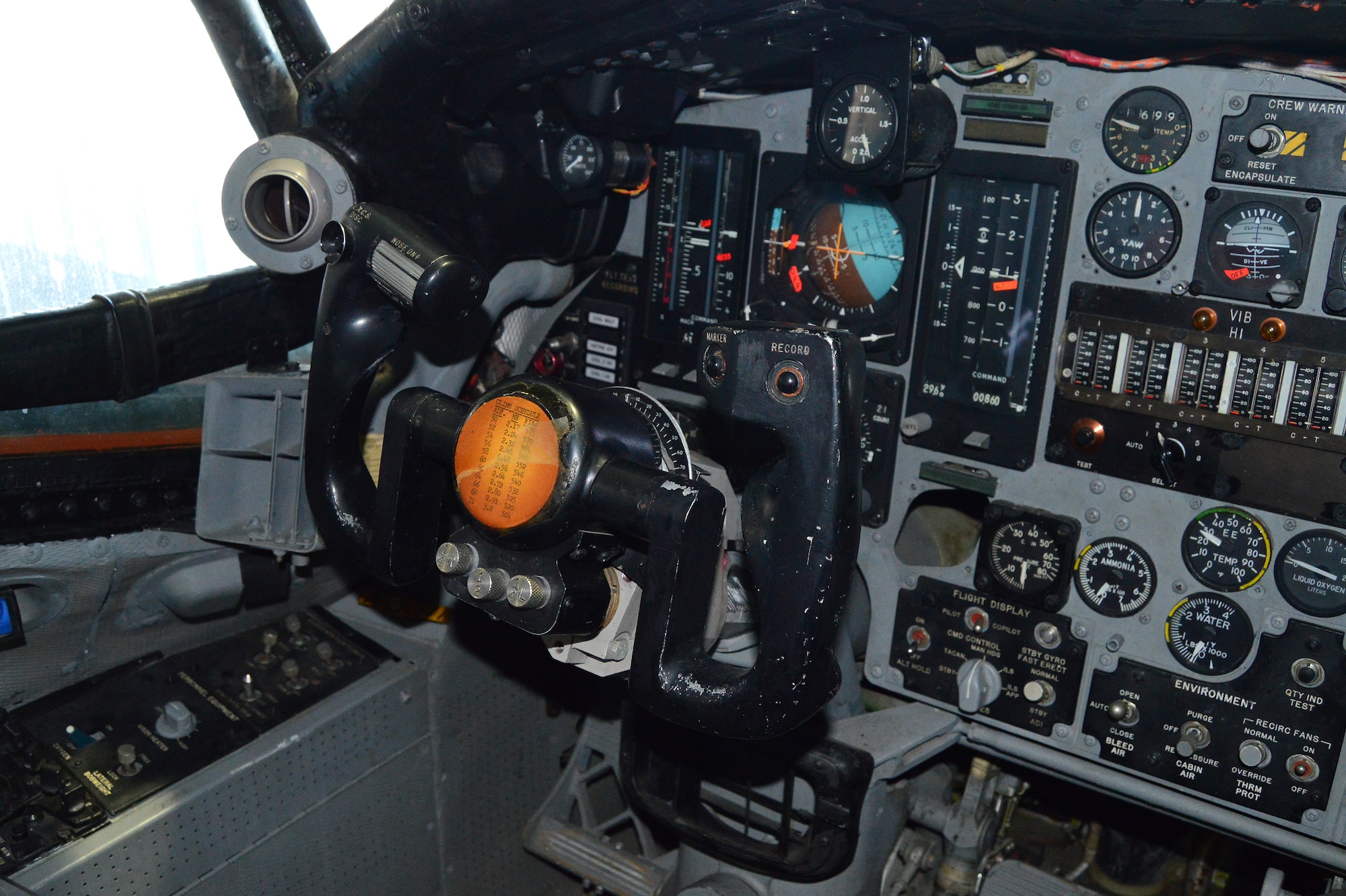 DAYTON, Ohio - North American XB-70 cockpit at the National Museum of the U.S. Air Force. (U.S. Air Force photo by Ken LaRock)