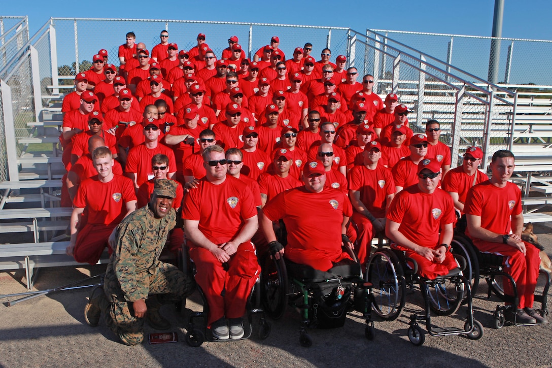 Sgt. Maj. Ronald L. Green, the 18th Sergeant Major of the Marine Corps, attends the Wounded Warrior Trials Opening Ceremony at Camp Pendleton, Calif., March 5, 2015. (U.S. Marine Corps photo by Sgt. Marionne T. Mangrum)