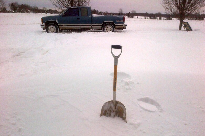 Jamie Holt, Power Project superintendent at Barkley Power Plant in Kuttawa, Ky., had to shovel snow at his home in Mayfield, Ky., to make it to work March 5, 2015.  About 15 inches of snow fell in the area, but U.S. Army Corps of Engineers Nashville District employees still made it to the project to help produce hydropower and keep the navigation lock operating.