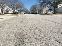 Road wear on Chance St. (Courtesy photo) 