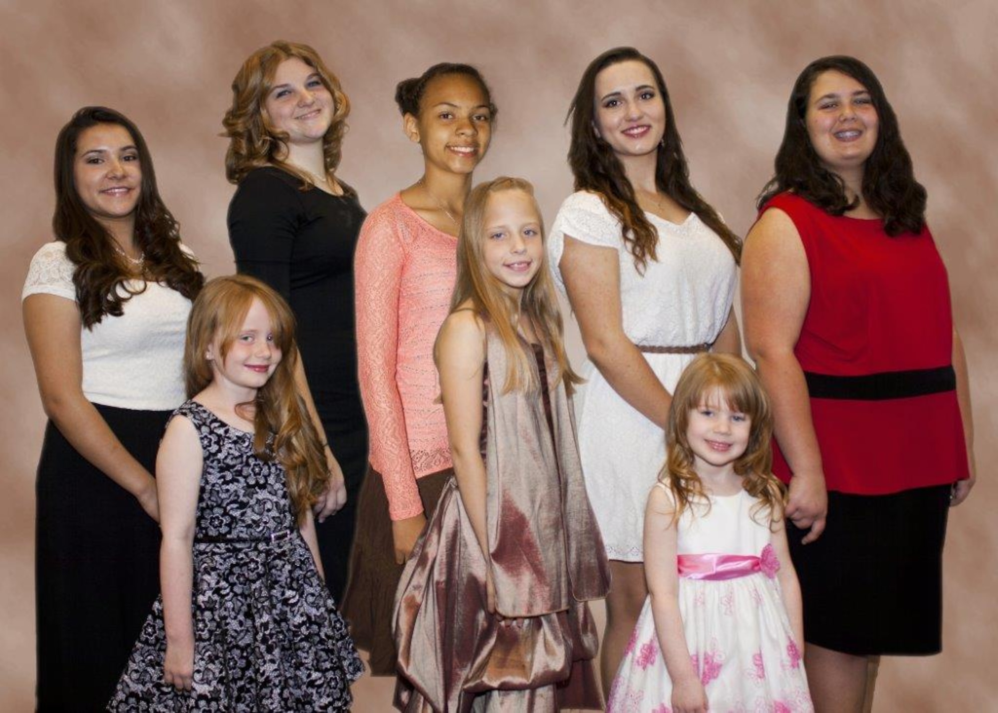 2015 Edwards AFB Pageant contestants. (Courtesy photo)