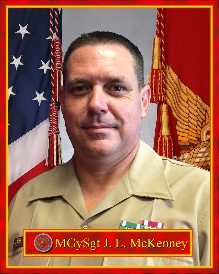 Biography Photo of MGySgt McKenney