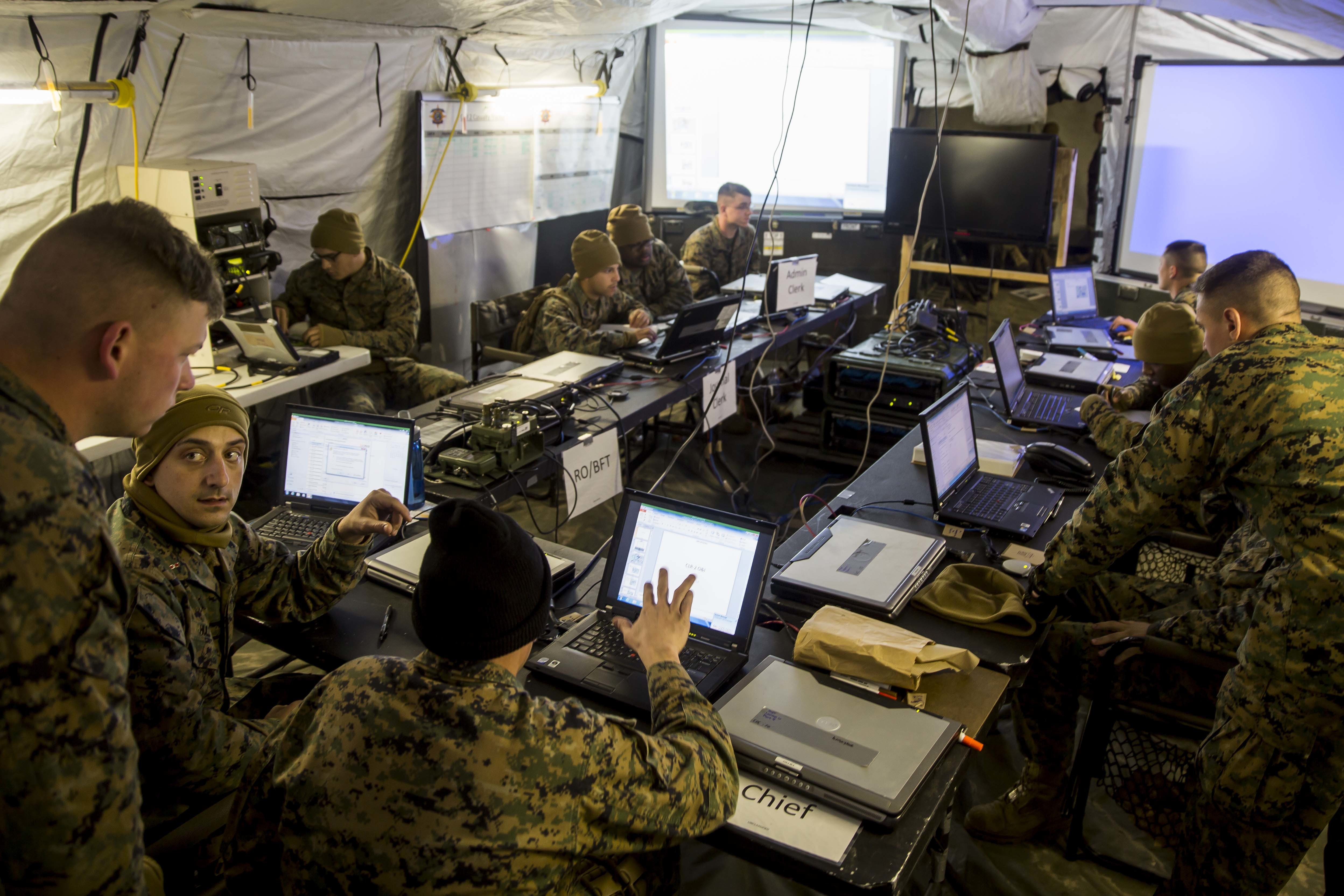 CLR2 Marines prepare to support MAGTF with CPX > II Marine