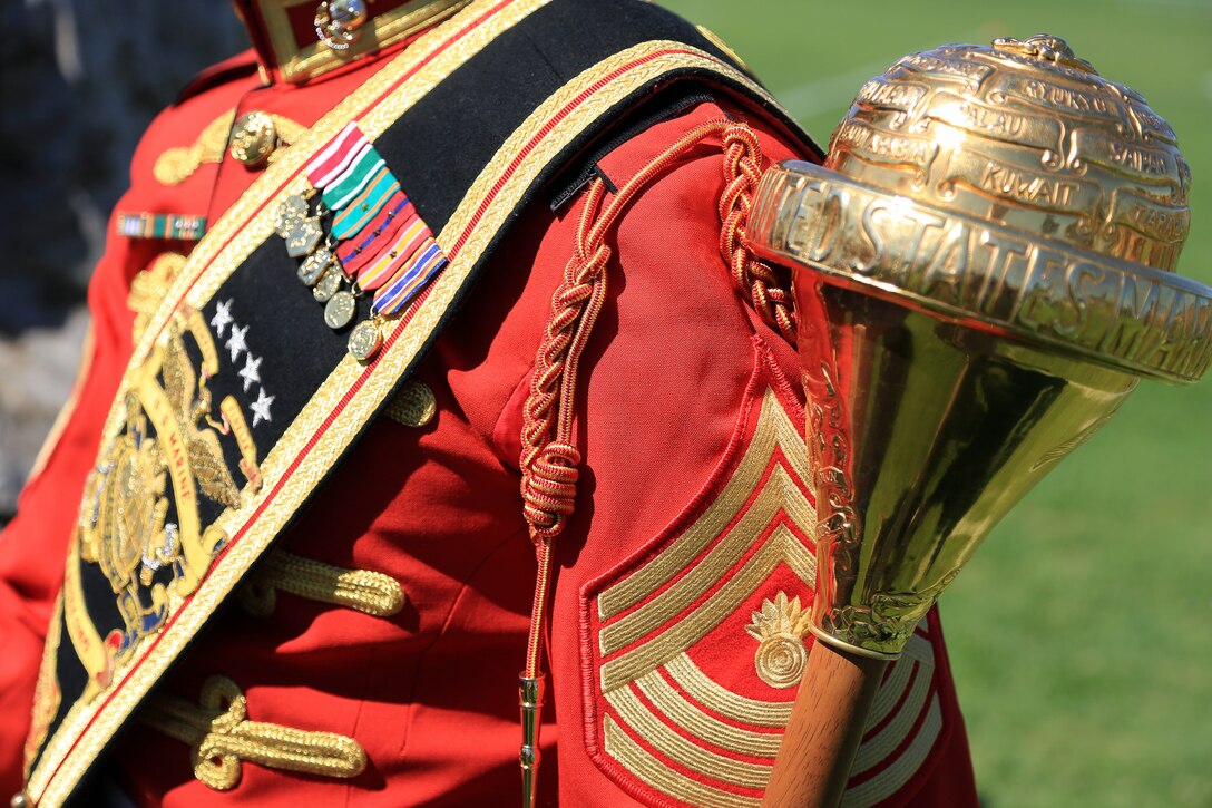 The Marine Corps Battle Color Detachment performed in the 2015 Battle Colors Ceremony, Mar. 12. The Marine Corps Battle Color Detachment is a ceremonial unit from Marine Barracks Washington featuring "The Commandant's Own," The United States Marine Drum & Bugle Corps, The United States Marine Corps Silent Drill Platoon, and the Official Color Guard of the Marine Corps. 