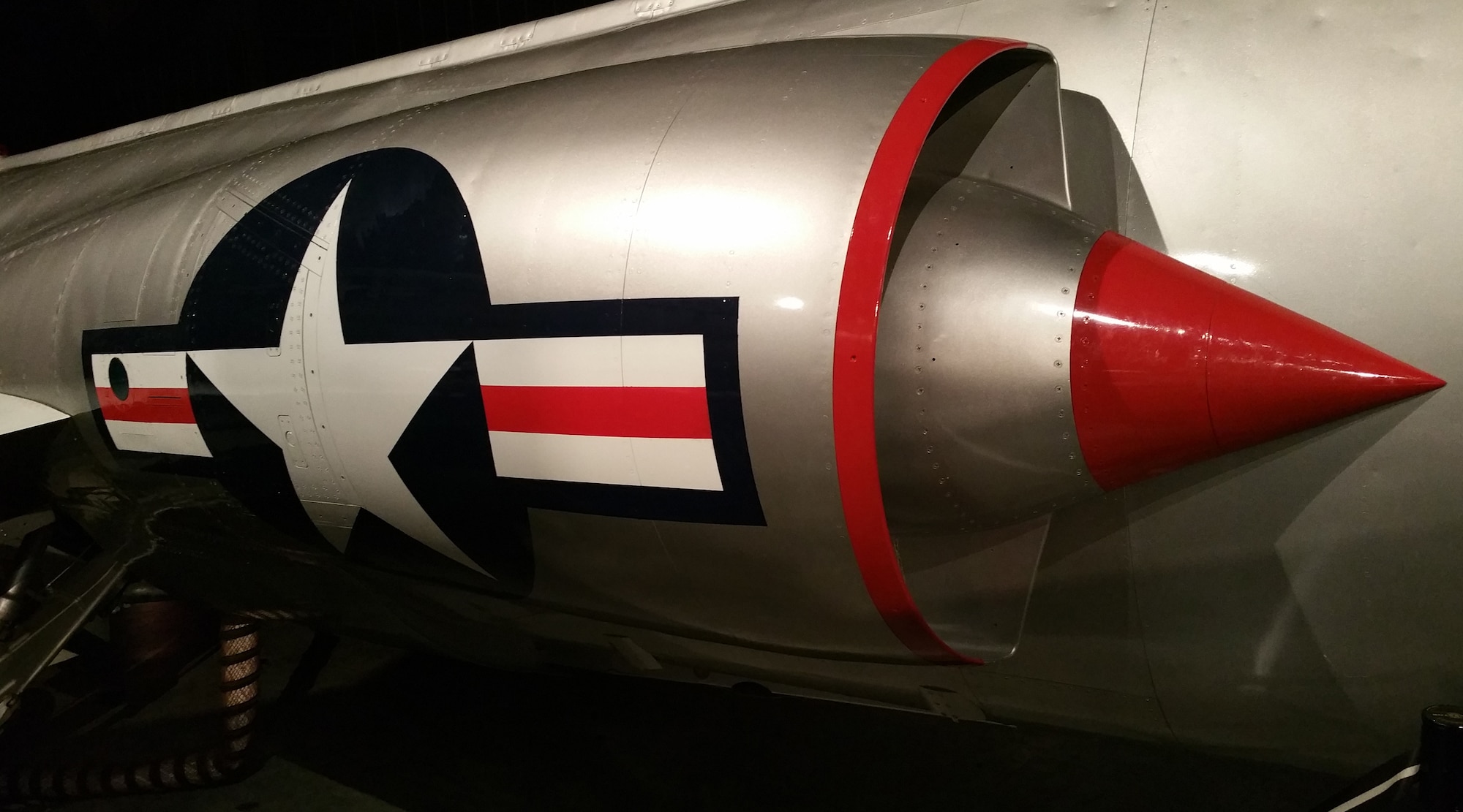 DAYTON, Ohio -- Lockheed F-104C Starfighter on display in the Cold War Gallery at the National Museum of the United States Air Force. (U.S. Air Force photo)