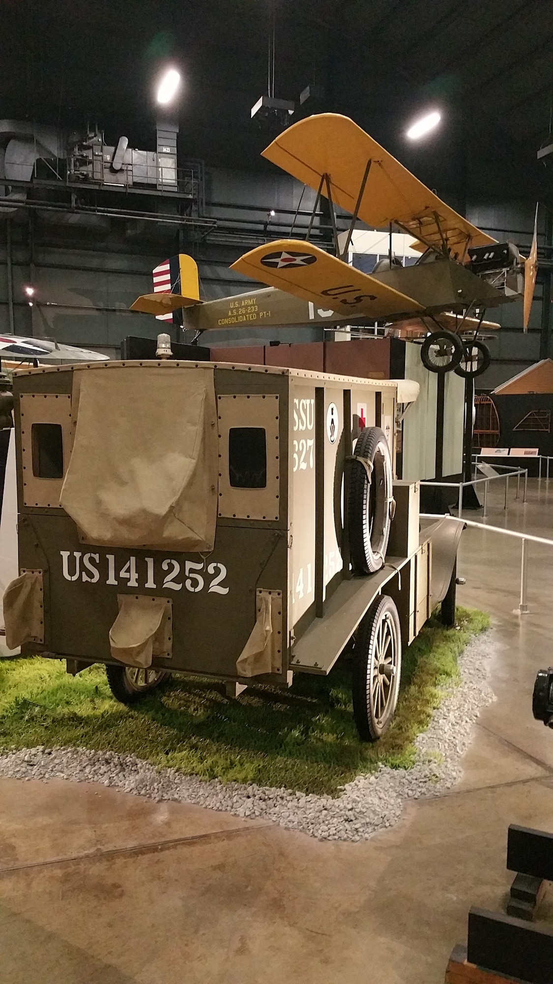 DAYTON, Ohio -- Ford Model T Ambulance on display in the Early Years Gallery at the National Museum of the United States Air Force. (U.S. Air Force photo)