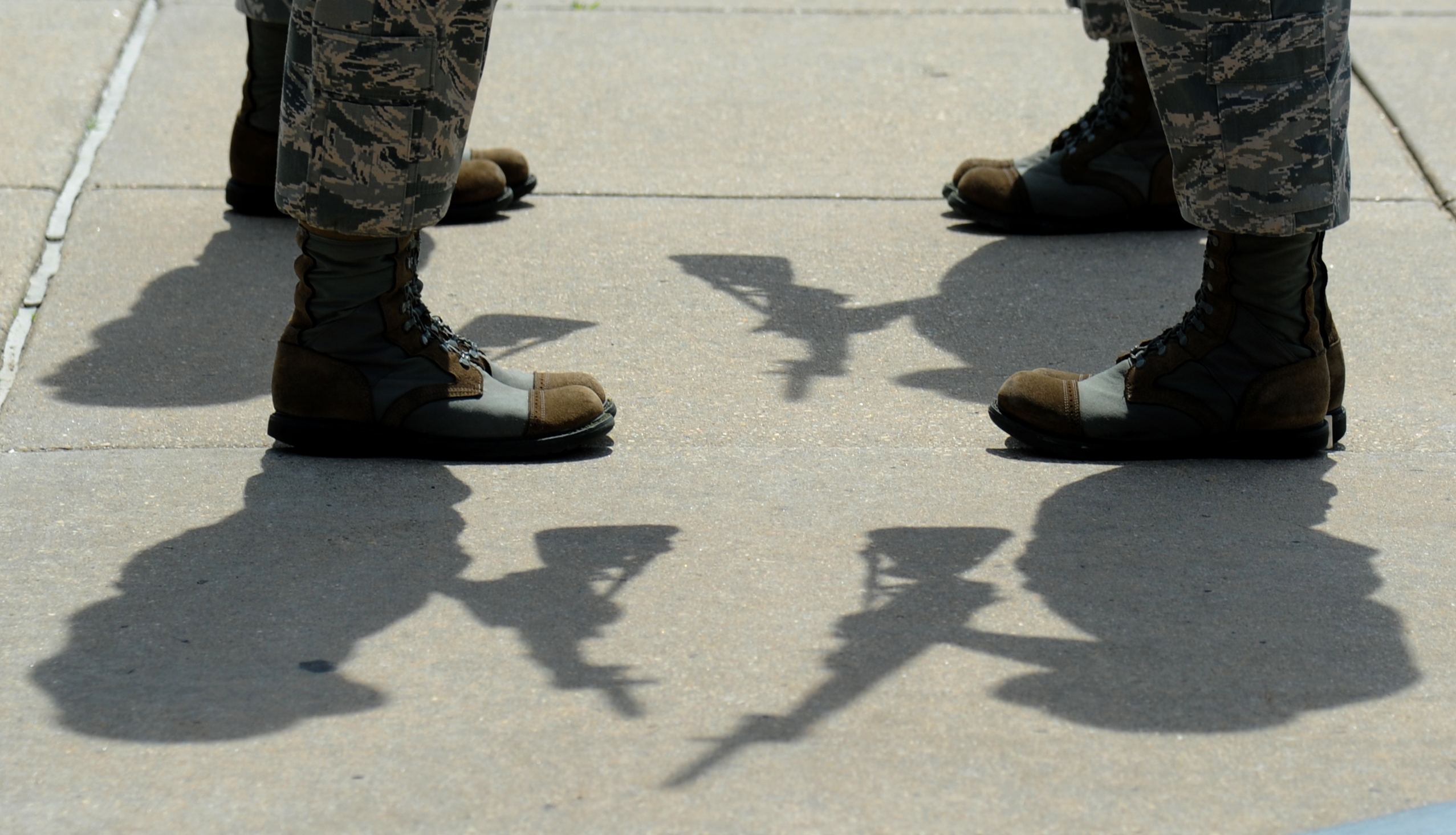 Air Force drill team develops new routine at Keesler Keesler Air