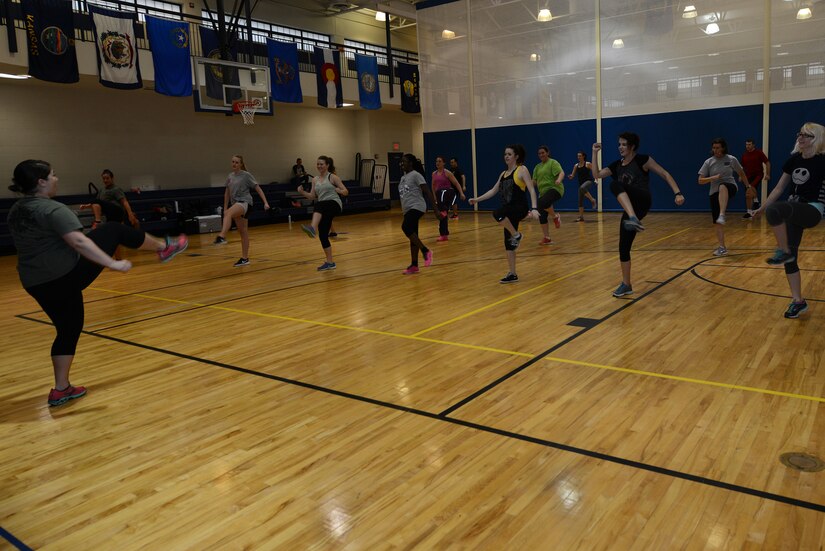 Team Moody dance as zombies for fitness > Moody Air Force Base