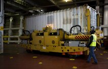 The Container-Lift and Maneuver System (C-LMS)heading into the SS Cape Island