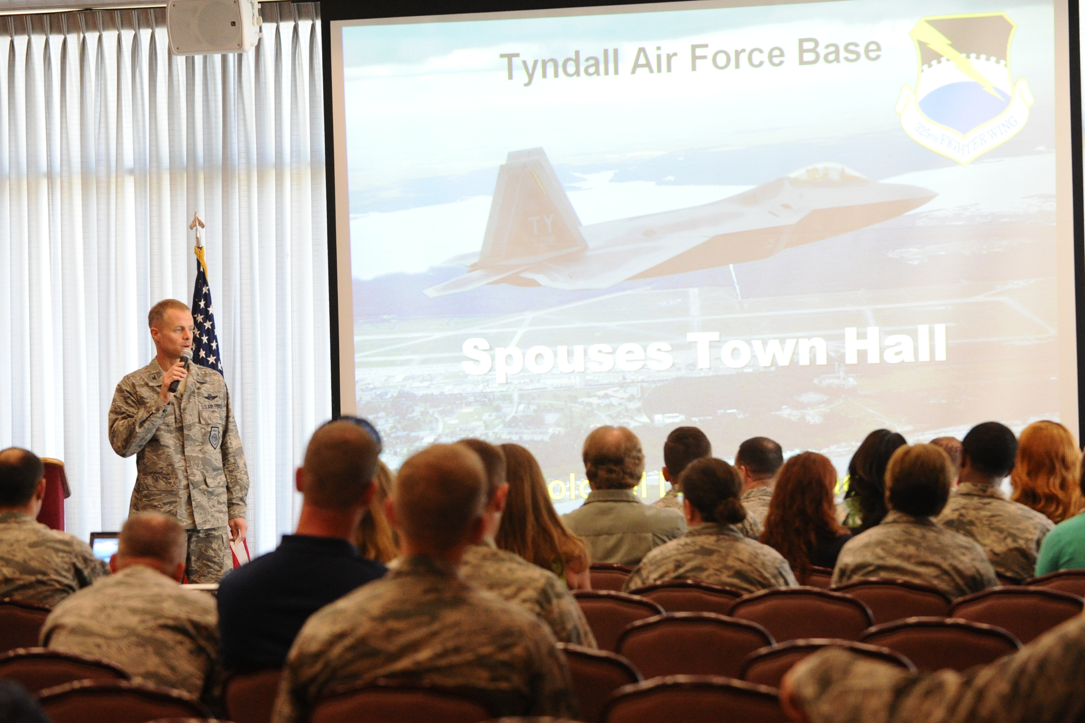 Tyndall hosts spouses town hall > Tyndall Air Force Base > Article Display