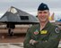 Col. Mark Hoehn, 49th Operations Group commander, poses in front of an F-117 Nighthawk stealth fighter static display March 18 at Heritage Park, Holloman Air Force Base, N.M. On March 19, 2003, Hoehn and then Lt. Col. David Toomey, both deployed from the 49th Fighter Wing, launched airstrikes over Baghdad, marking the beginning of Operation Iraqi Freedom. Twelve years later, Hoehn is back at Holloman passing his skills along to MQ-1 Predator and MQ-9 Reaper pilots. (U.S. Air Force photo by Airman 1st Class Emily A. Kenney/Released) 