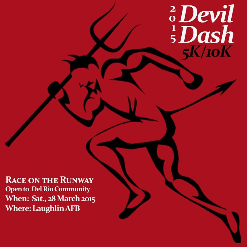 It's time for the 3rd annual Devil Dash supporting the Air Warrior Courage Foundation! Come out March 28th to help raise $10K for the AWCF. (Courtesy Photo)