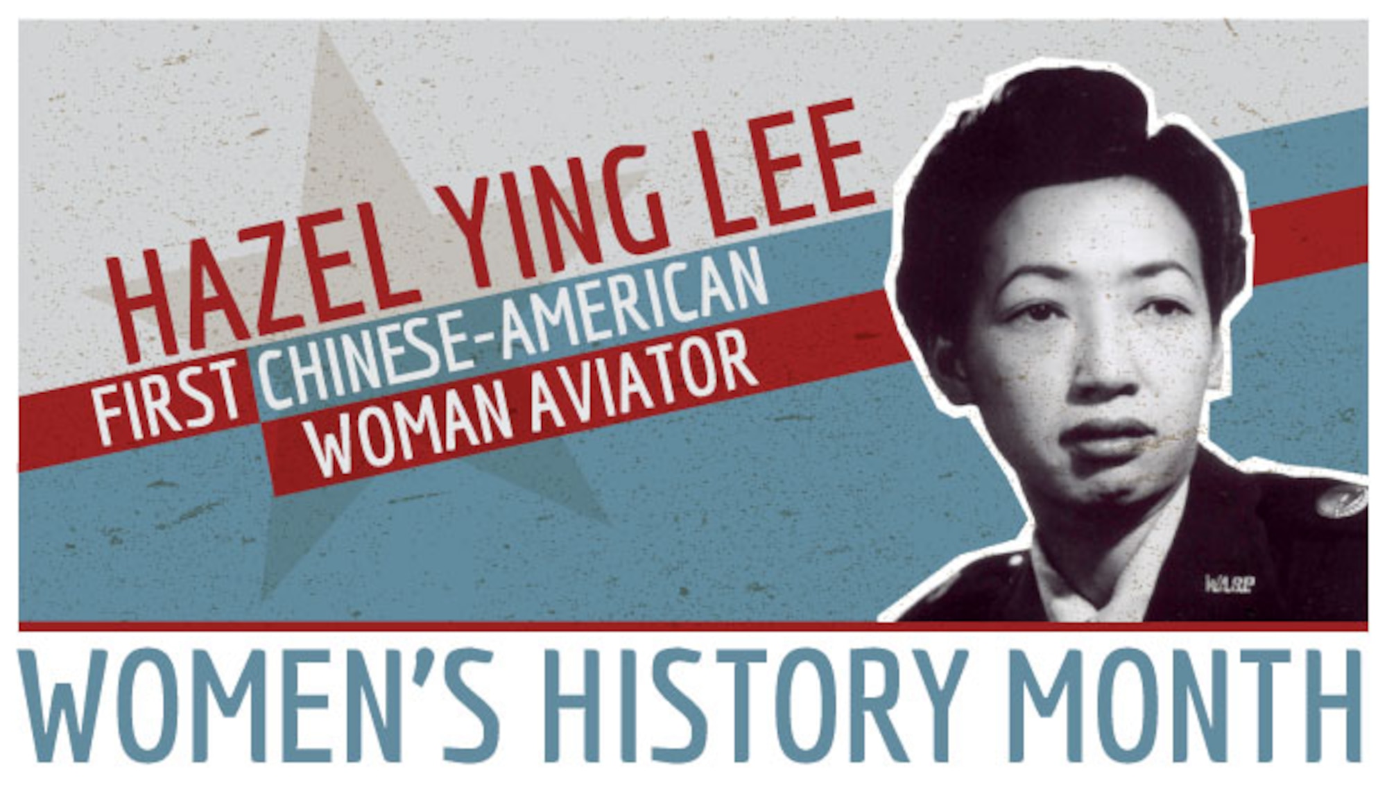 Hazel Ying Lee was the first Chinese-American woman aviator.