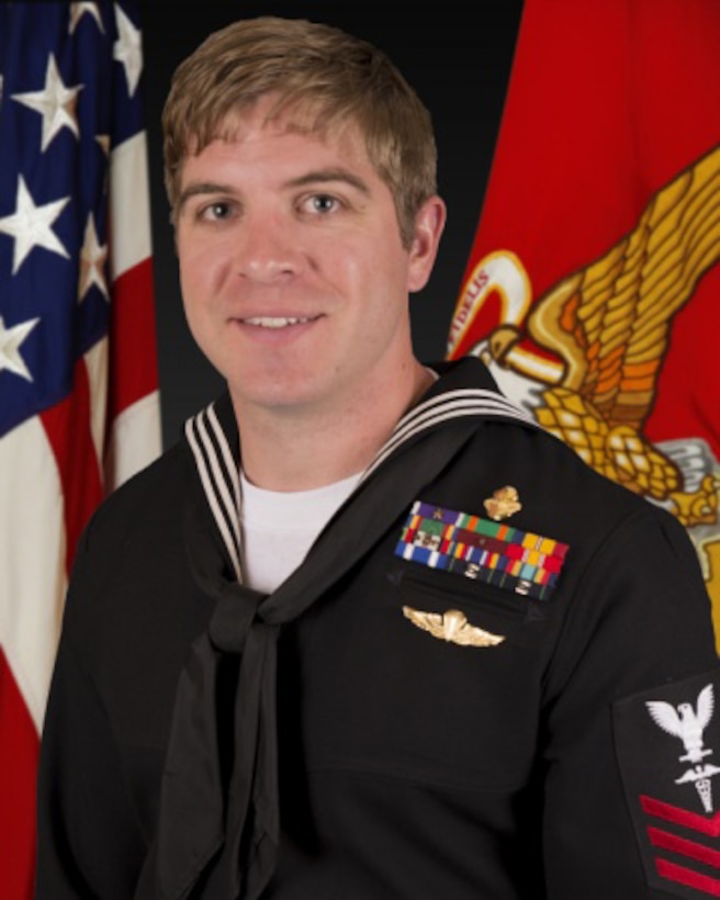 Petty Officer 1st Class Kevin D. Baskin, a special amphibious reconnaissance corpsman with 3rd Marine Special Operations Battalion, Marine Special Operations Regiment, U.S. Marine Corps Forces Special Operations Command, will be awarded the Silver Star Medal for his heroic actions while deployed to Afghanistan in 2013.