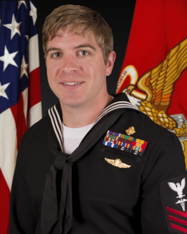 Petty Officer 1st Class Kevin D. Baskin, a special amphibious reconnaissance corpsman with 3rd Marine Special Operations Battalion, Marine Special Operations Regiment, U.S. Marine Corps Forces Special Operations Command, will be awarded the Silver Star Medal for his heroic actions while deployed to Afghanistan in 2013.