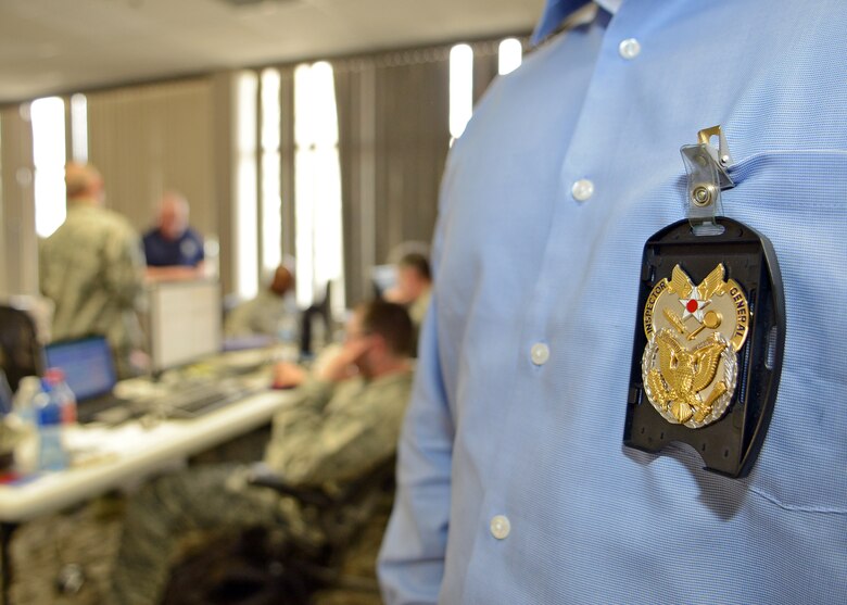 An inspection team consisting of 133 people from Air Force Materiel Command are here at Edwards for a two-week inspection. The Inspector General will validate and verify the Commander’s inspection Program, observe a Wing Inspection Team-led active shooter exercise, conduct Airmen-To-IG-Sessions and independently assess unit effectiveness through task evaluations, audits and observation. The inspection includes the 412th Test Wing along with the Air Force Test Center, Air Force Research Laboratory Detachment 7 and Air Force Life Cycle Management Center Detachment 3 and 4. (U.S. Air Force photo by Jet Fabara)