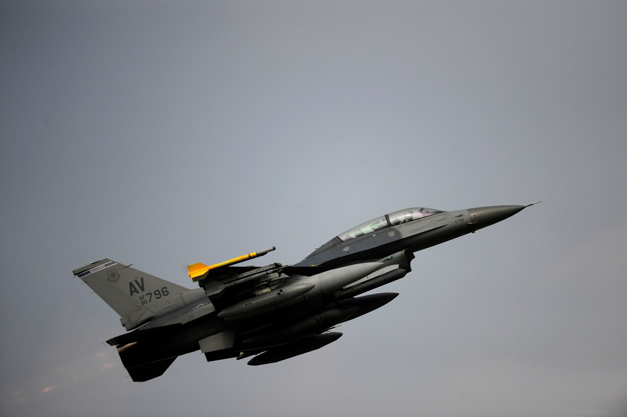 A U.S. Air Force F-16 Fighting Falcon takes off from Aviano Air Base, Italy March, 20, 2015.  Airmen and aircraft assigned to the 31st Fighter Wing will participate in bilateral training with the Estonian air force and simultaneous but unrelated training with the Finnish and Swedish air forces in their airspace.  (U.S. Air Force photo by Staff Sgt. Evelyn Chavez/Released)