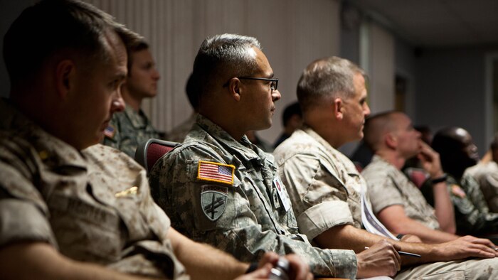 U.S. Africa Command will validate the Marine Corps' 2nd Marine Expeditionary Brigade Joint Task Force Headquarters capability during a command-post exercise for Exercise Judious Response 2015 from March 19-25, 2015. The MEB JTF HQ for the exercise includes representatives from across all the military services, the United Kingdom, U.S. Special Operations Command, Joint Enabling Capabilities Command and the Joint Training Section from the Joint Staff J7.