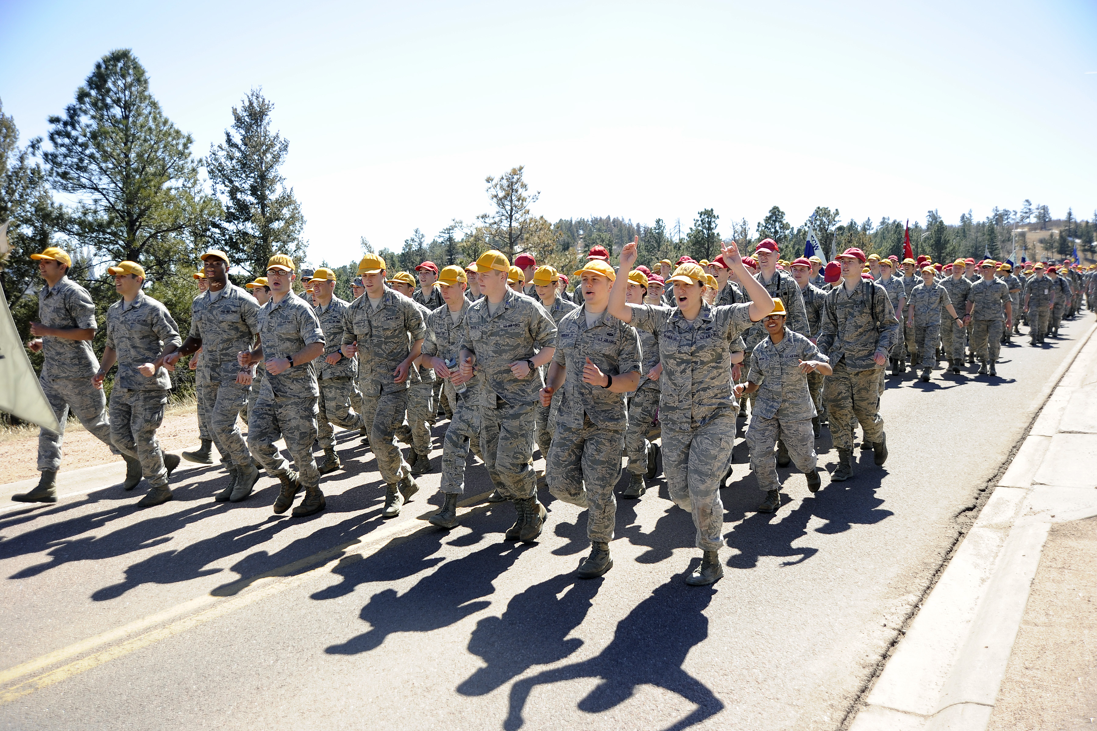 freshman in air force academy