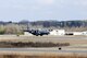 Aiming High, Airmen of the North Carolina Air National Guard, 145th Airlift Wing and 156th Airlift Squadron, remain mission ready as they achieve proficiency and currency training by flying maneuvers, airdrops and “Touch and Go’s” on the runways between the 145th Civil Engineer Squadron-Regional Training Site and the North Carolina Air National Guard Combat Operations Group based in New London, N.C. March 4, 2015. (U.S. Air National Guard photo by Master Sgt. Patricia F. Moran, 145th Public Affairs/Released)