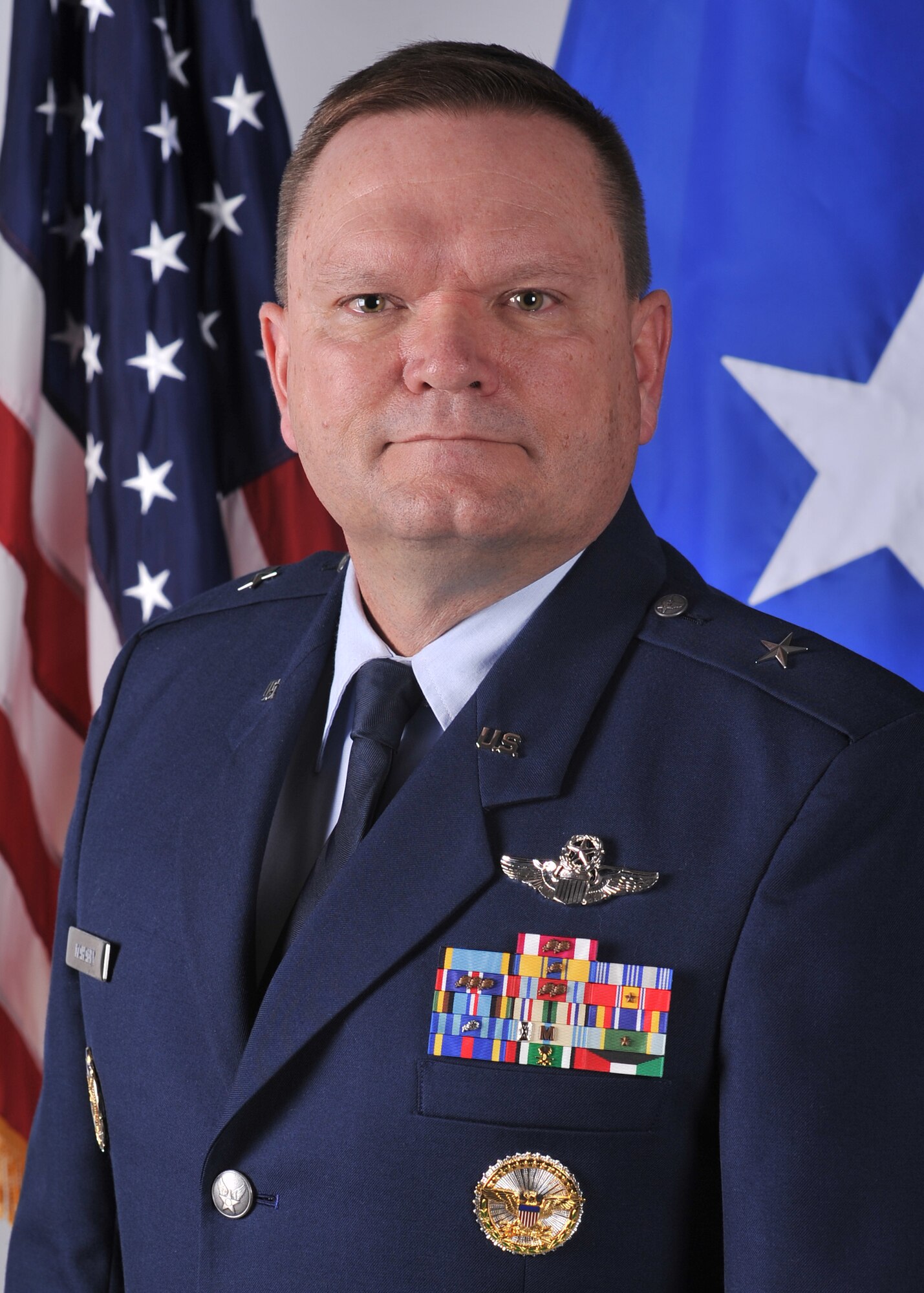 Brig. Gen. Samuel "Bo" Mahaney is the commander of the Air Reserve Personnel Center, Buckley Air Force Base, Colo.