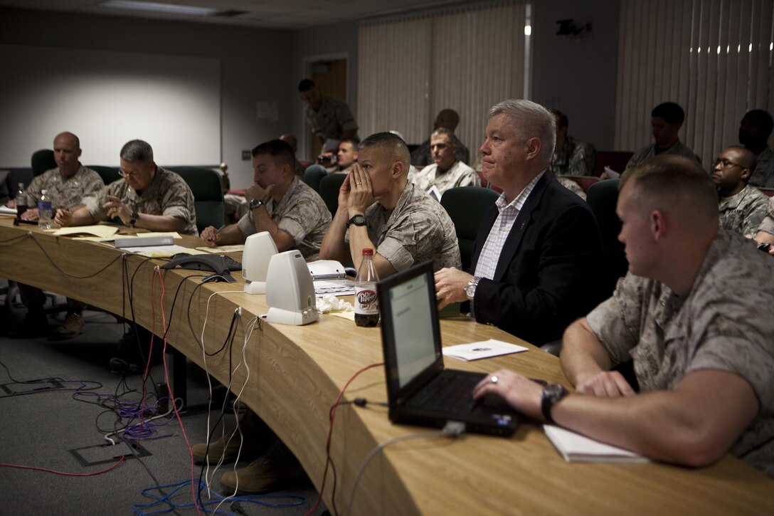 U.S. Africa Command will validate the Marine Corps' 2nd Marine Expeditionary Brigade Joint Task Force Headquarters capability during a command-post exercise for Exercise Judious Response 2015 from March 19-25, 2015. The MEB JTF HQ for the exercise includes representatives from across all the military services, the United Kingdom, U.S. Special Operations Command, Joint Enabling Capabilities Command and the Joint Training Section from the Joint Staff J7.