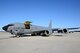A New Hampshire Air National Guard KC-135R Stratotanker, Tail Number 3576, joins the ranks of other outstanding aircraft when it achieved black-letter status  March 24, 2015, at Pease Air National Guard Base, N.H. Black-letter status is achieved when a plane has no known discrepancies before flight. (Air National Guard photo by Airman Ashlyn J. Correia/RELEASED)