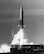 An unarmed Atlas missile launches from one of F.E. Warren Air Force Base's launch sites. These photos are to commemorate the anniversary of 389th Strategic Missile Wing's deactivation on March 25, 1965. (Courtesy Photo)