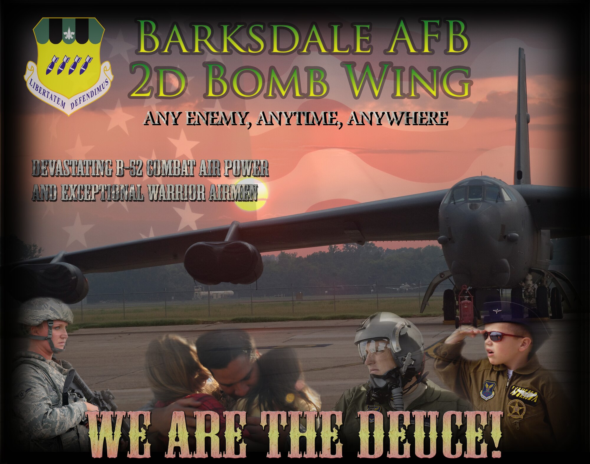 2011 2nd Bomb Wing Poster