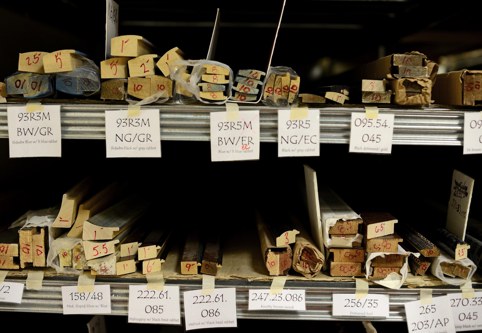 The wood hobby shop is part of the arts and crafts center at Aviano Air Base, Italy and is open Tuesday through Saturday. Inside the center, Airmen and their families can find services such as the auto hobby shop, frame shop, engraving shop and a self-help photo studio. (U.S. Air Force photo by Senior Airman Matthew Lotz/Released)