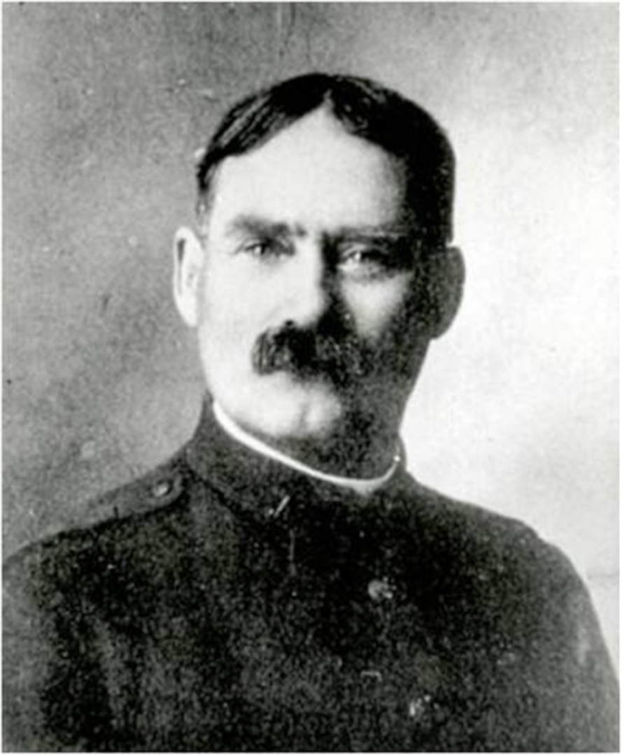 Dr. James Naismith was an Army National Guard chaplain who also is credited with inventing the game of basketball.