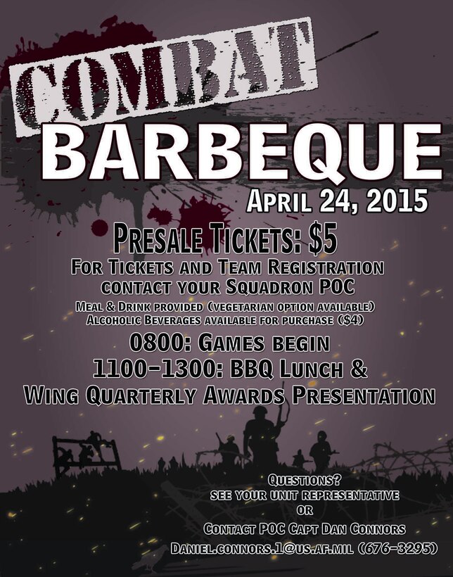 Comprehensive Airmen fitness is key to helping Airmen make sound choices and develop resiliency. Airmen at Sheppard Air Force Base, Texas, have a chance to improve their mental, physical and social fitness, all at the same time through the first-ever Combat Barbeque event. 