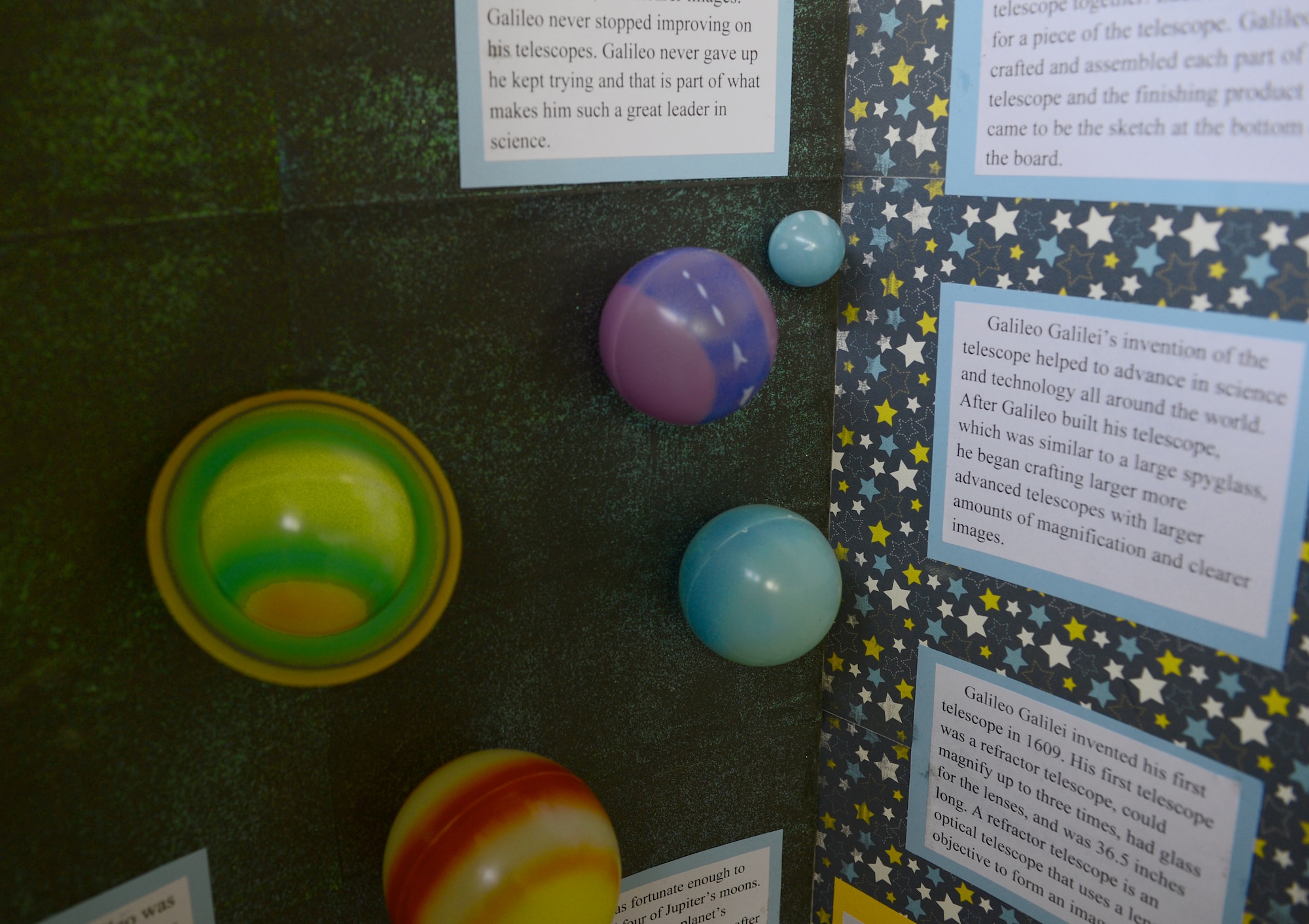 More than 125 students from local Department of Defense Dependent Schools participated in the National History Day showcase at Royal Air Force Lakenheath High School, England, March 25, 2015. NHD is a long-term program that helps students learn proper research techniques through different projects such as websites, documentaries, written presentations and performances. This year’s theme was “Leadership and Legacy in History.” (Air Force photo by Airman 1st Class Dawn M. Weber/Released)