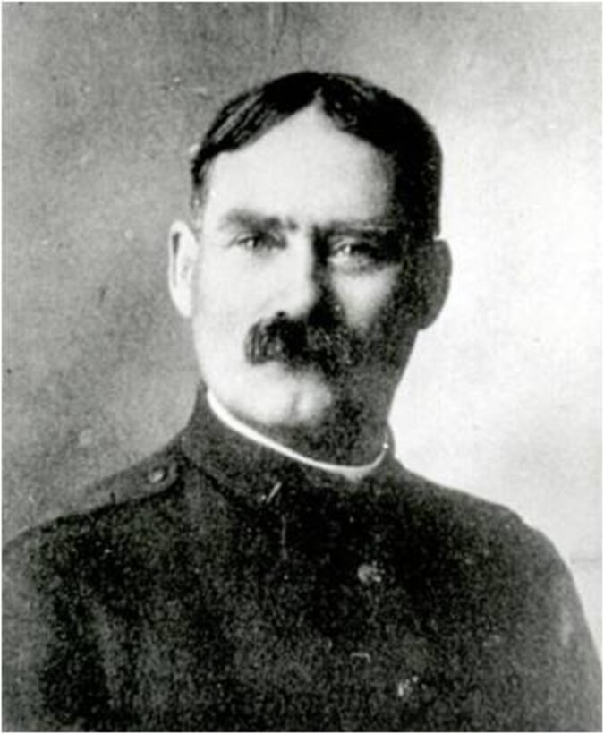 Army Chaplain (Capt.) James Naismith, who invented basketball, was assigned to the Kansas Army National Guard. U.S. Army photo