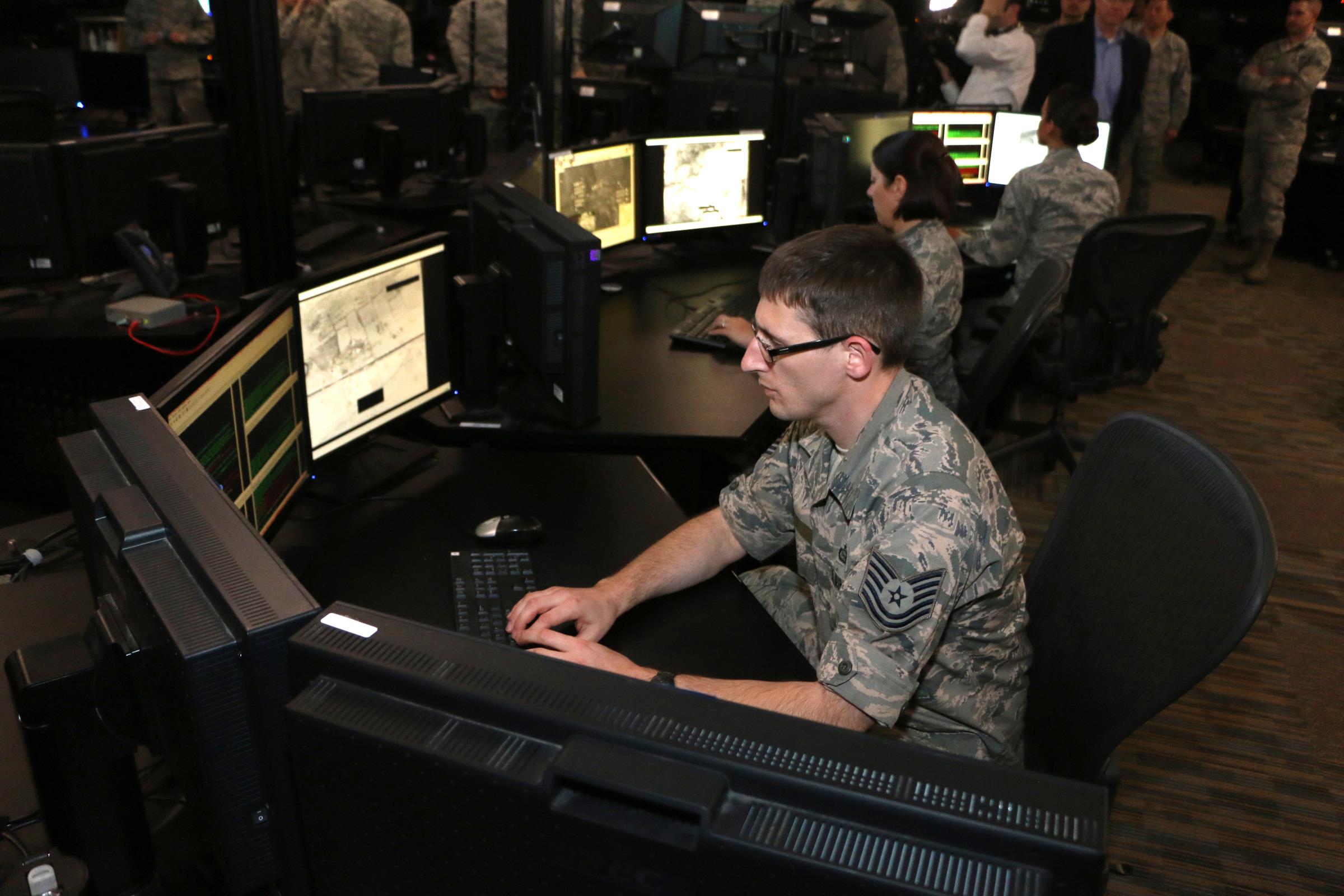 Virginia Guard Airmen supporting global operations at Langley AFB