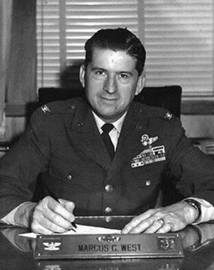 Col. Marcus C. West, 93, former commander of the 908th Tactical Airlift group, was the only two-time commander of the Air Force Reserve unit.