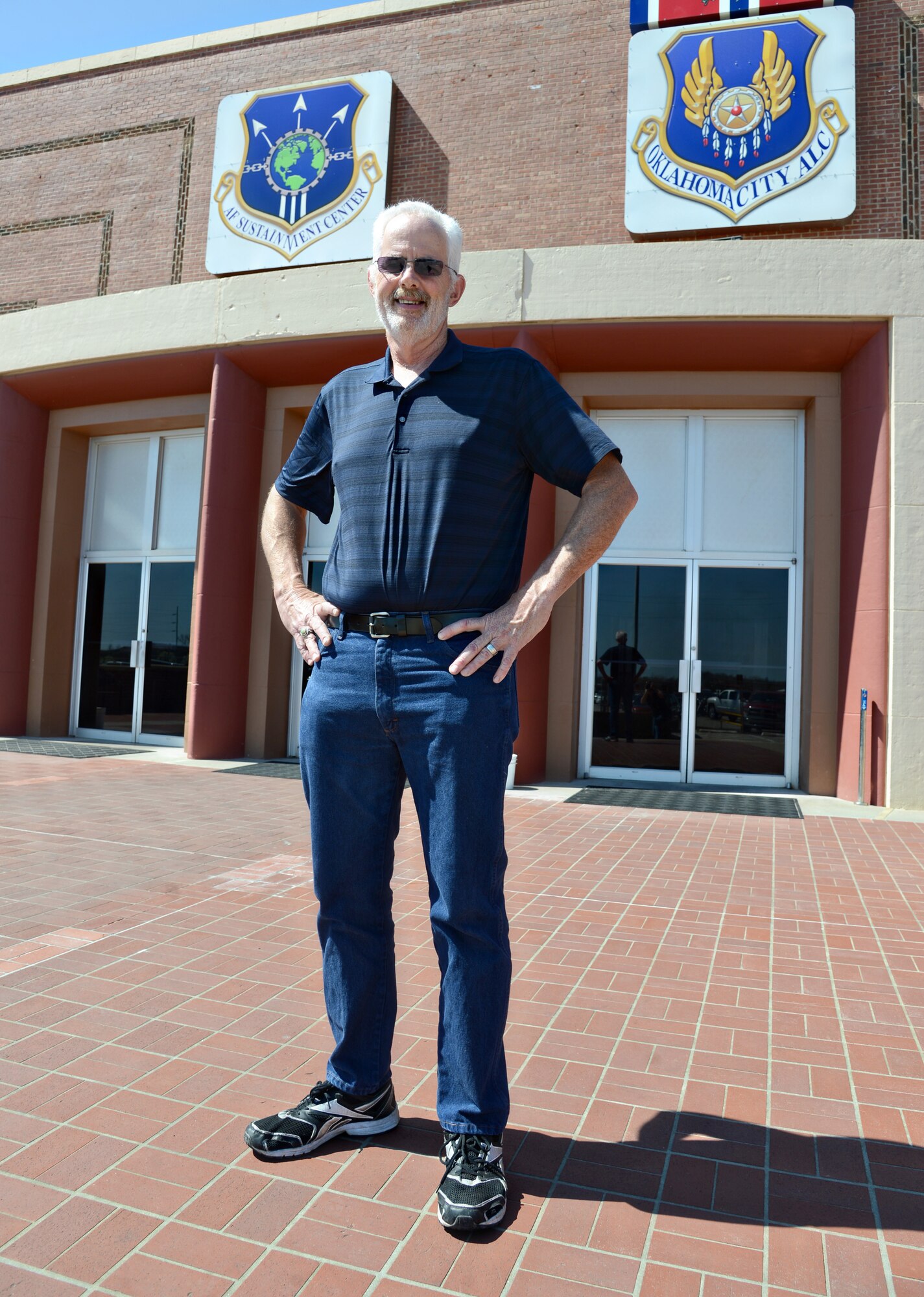 Down more than 70 pounds in the last year, Matthew Thomas avoids fried, fast and processed foods and has a regular exercise routine that includes walking and riding his bike. (Air Force photo by Kelly White)