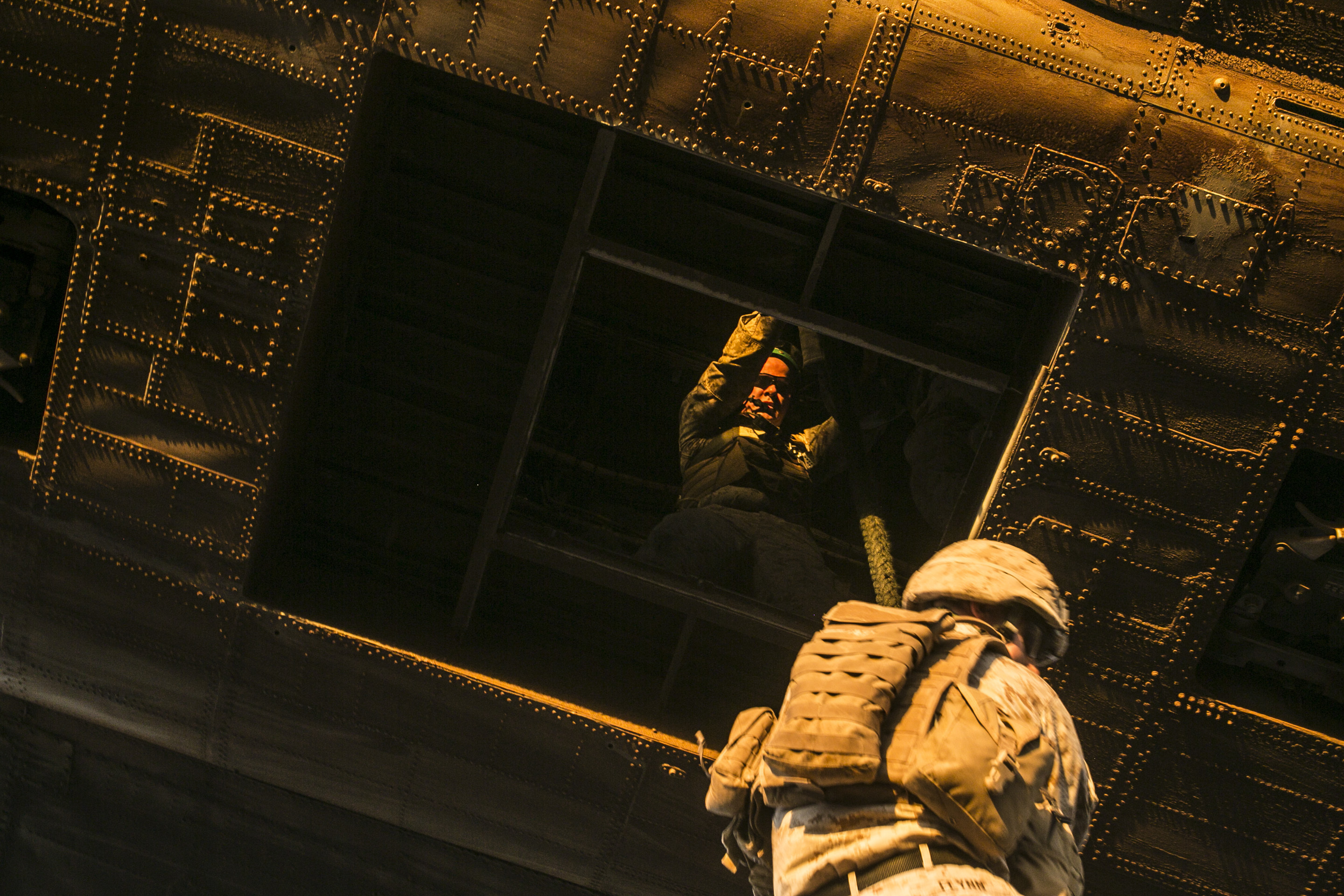 Infantry Officer Course Fast Rope