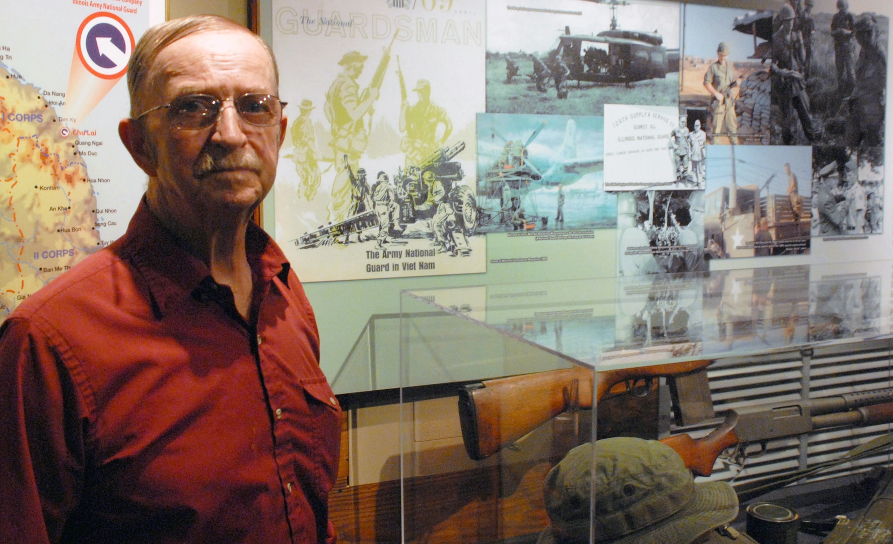 Chief Warrant Officer 4 Nelson "Gene" Blakey retired in June after 56 years of service with the Illinois Army National Guard.