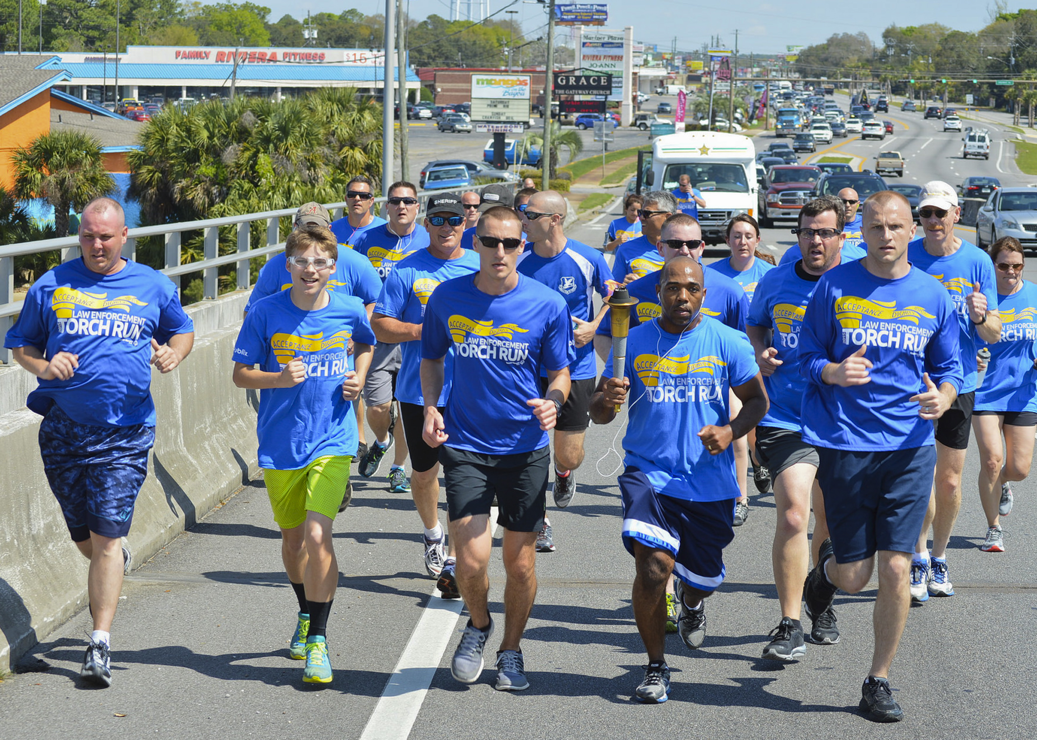 SF Airmen carry torch for Special Olympics > Eglin Air Force Base > News