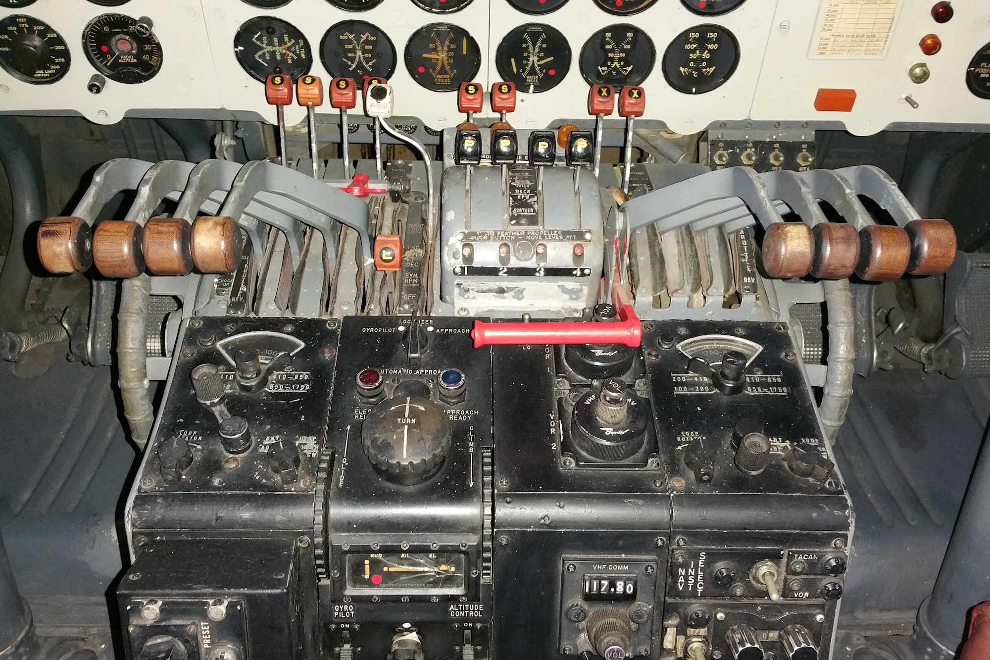 DAYTON, Ohio -- Douglas VC-118 "Independence" interior view in the Presidential Gallery at the National Museum of the United States Air Force. (U.S. Air Force photo by Ken LaRock) 