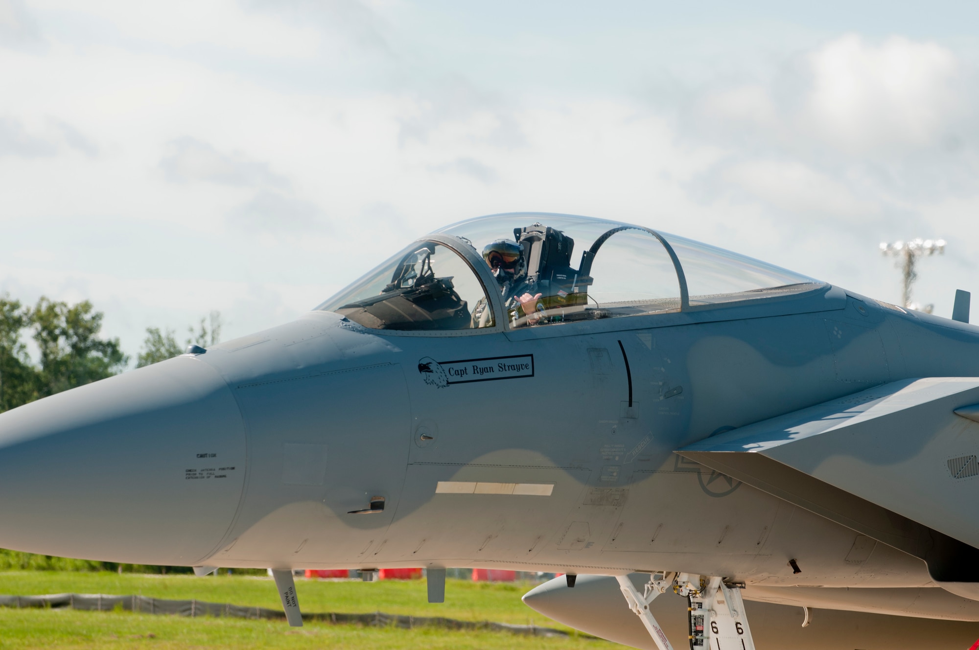 An F-15 Eagle from the 125th Fighter Wing, Jacksonville, Fla. 