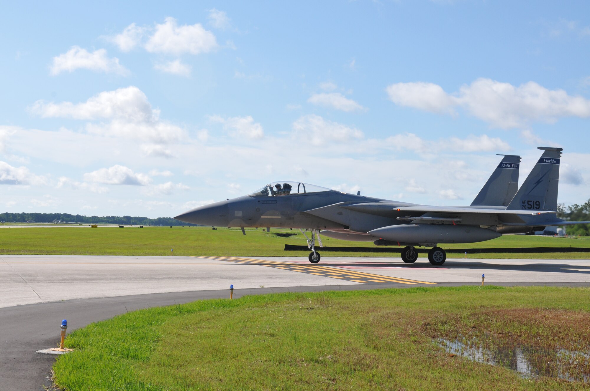 An F-15 Eagle from the 125th Fighter Wing, Jacksonville, Fla. 