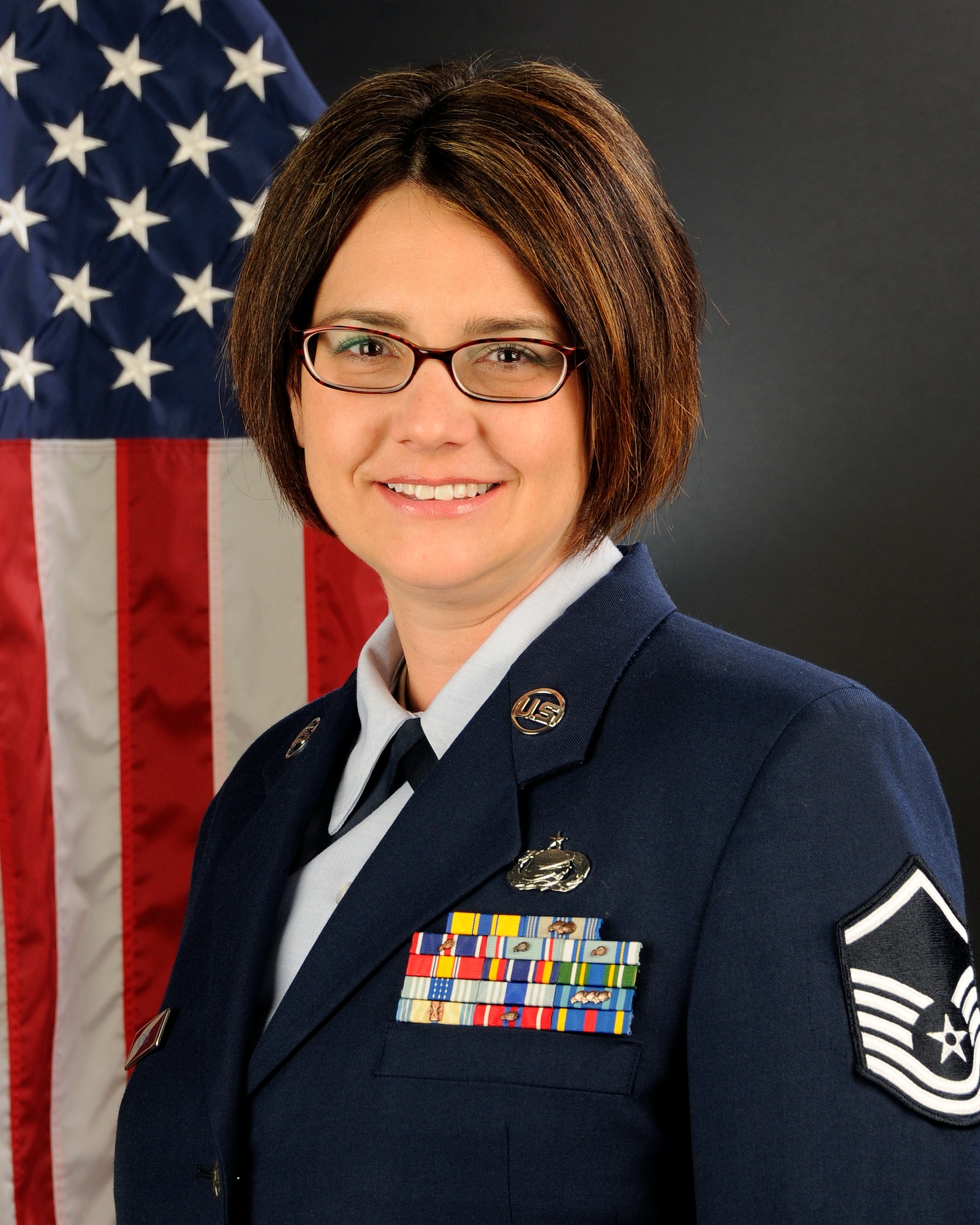 U.S. Air Force Master Sgt. Heather McNeil, 169th Force Support Squadron at McEntire Joint National Guard Base, S.C. (Air National Guard photo by Tech. Sgt. Caycee Watson/Released)