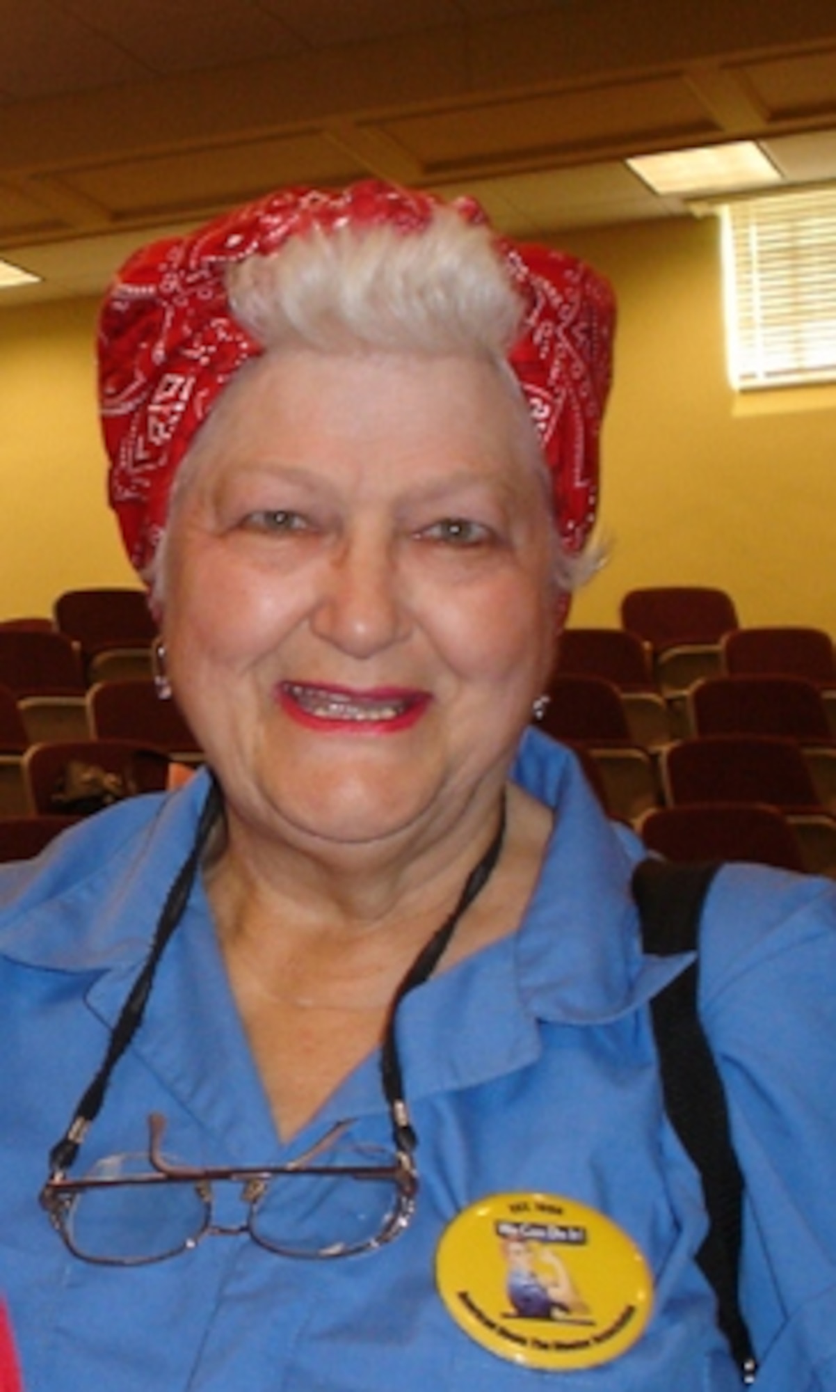 Sadie Holt, a Warner Robins resident of over 70 years, was a former national officer of the American Rosie the Riveter Association, whose national honorary headquarters is in Warm Springs, Ga. (Courtesy photo)
