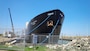 The STURGIS barge is situated in her slip at the Port of Galveston. Crews are now preparing her for the upcoming decommissioning work. 