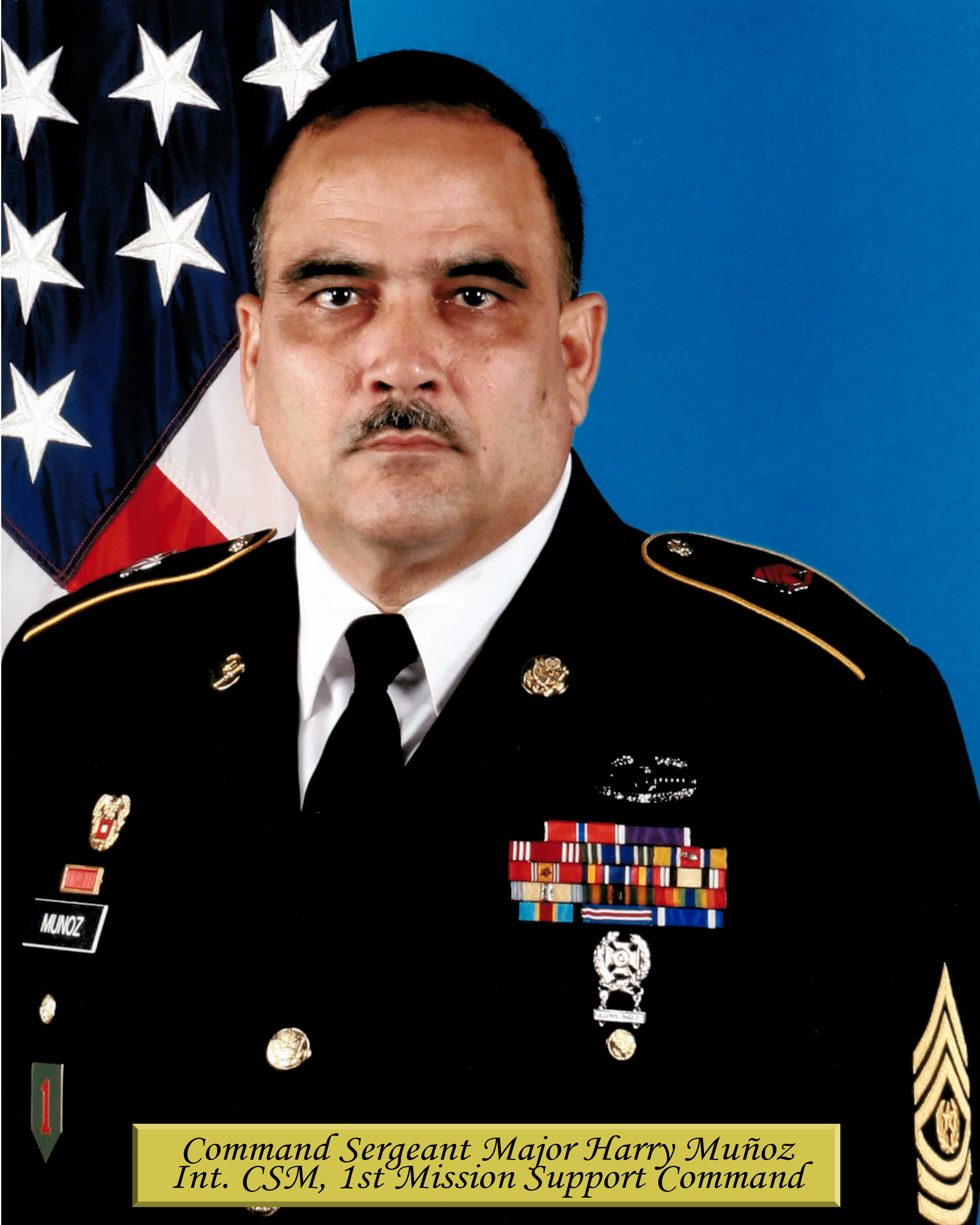 Command Sgt. Maj. Harry Muñoz Santiago